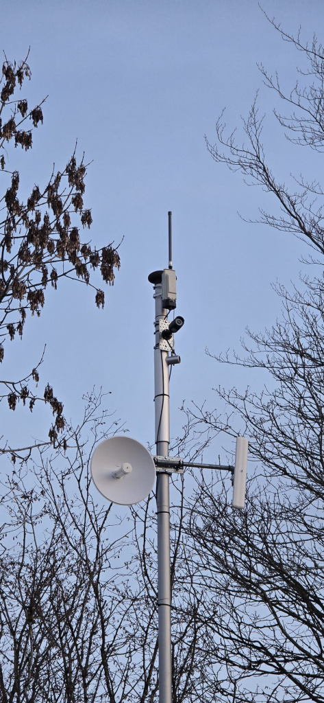 Richtfunk, Kamera und Meshcom-Repeater