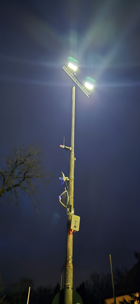 Richtfunktechnik und Webcam